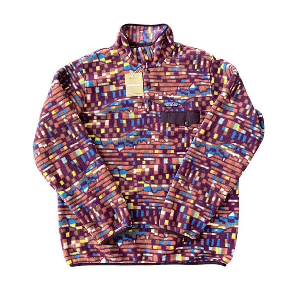 NWT Patagonia Synchilla Women Long Sleeve 1/4 Button Pullover Sweater Sz Various - Picture 2 of 16